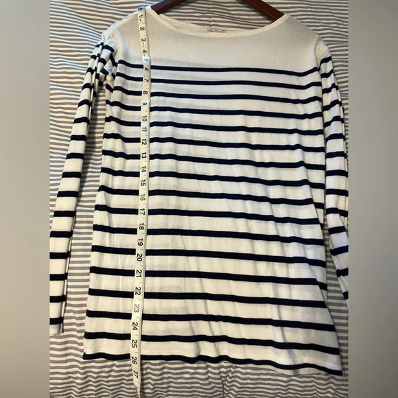 Gap Striped Luxe Boatneck Tee XS‎ - Picture 4 of 11